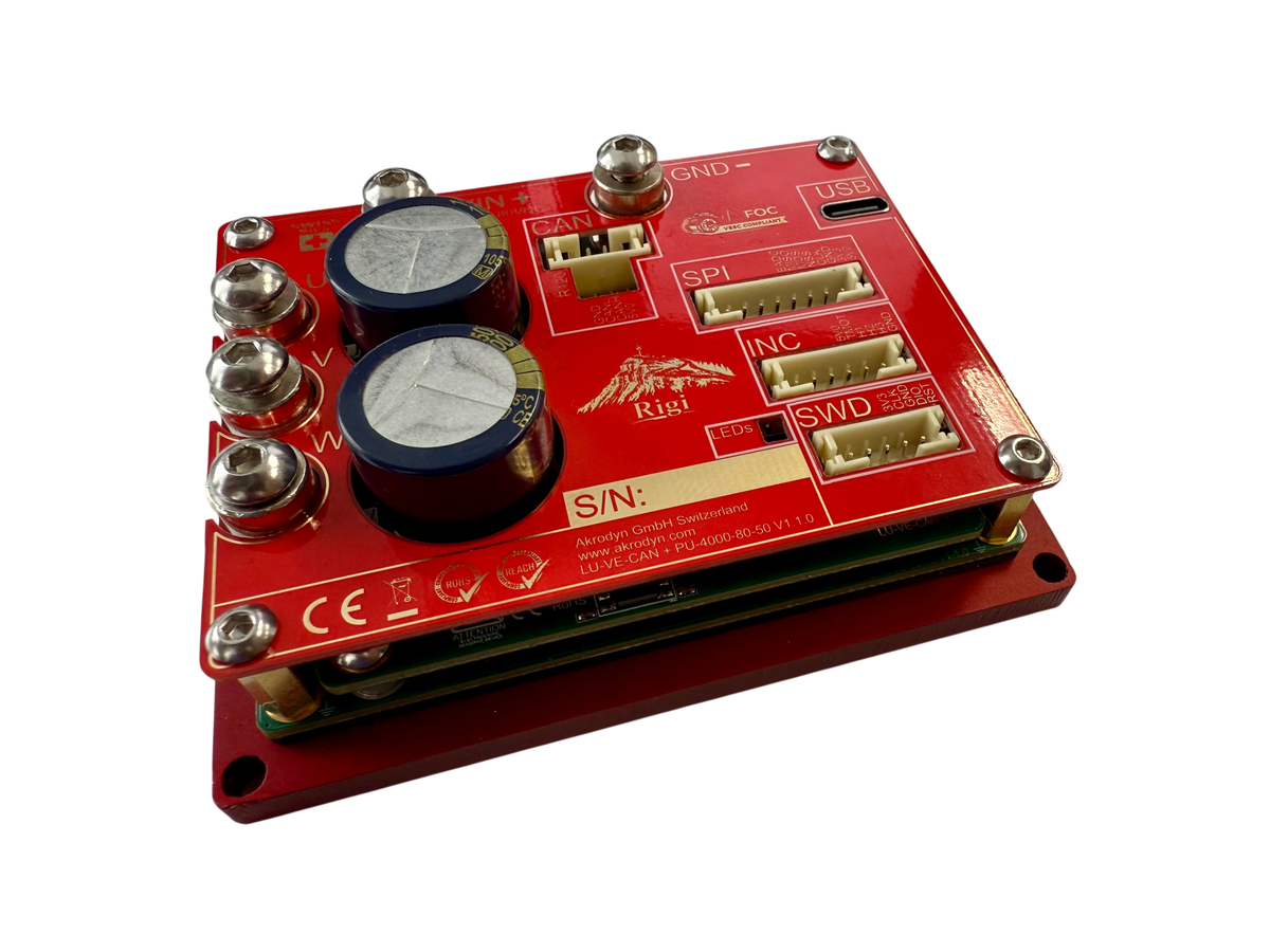 Rigi — BLDC Servo Drive 4 kW / 80 VDC / 50 A (VESC®-compatible) — Bild 6