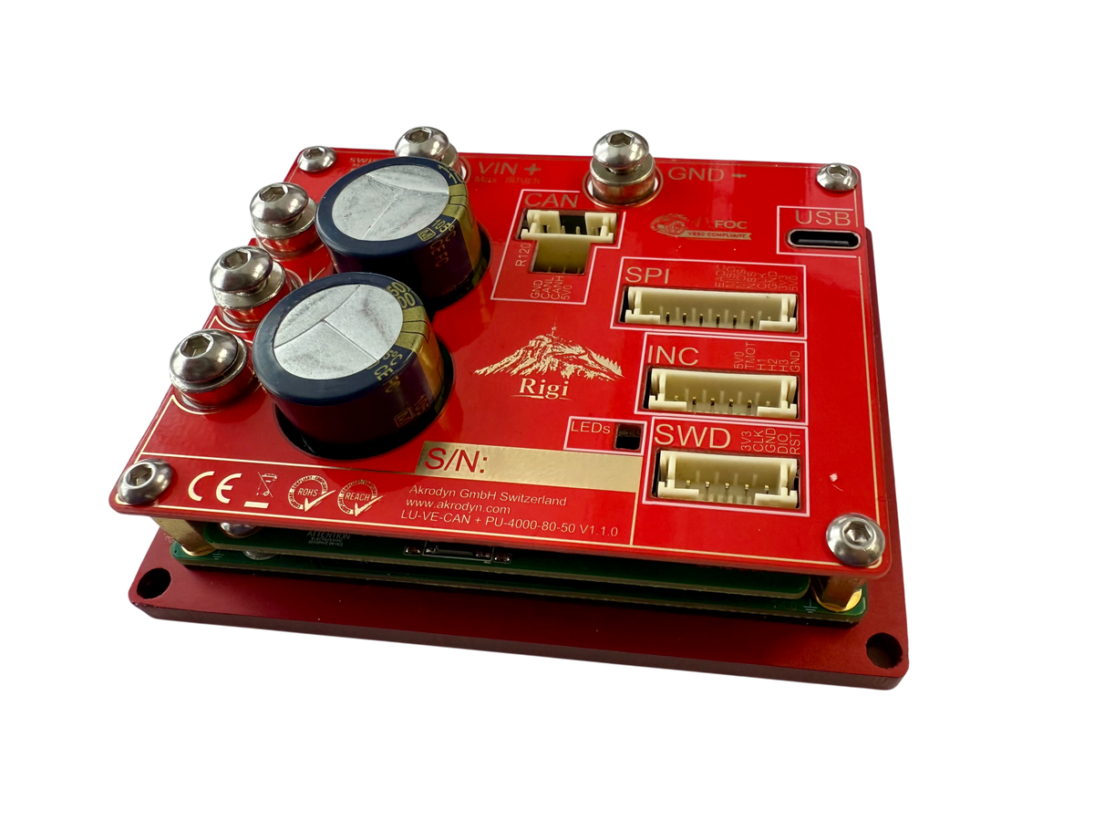 Rigi — BLDC Servo Drive 4 kW / 80 VDC / 50 A (VESC®-compatible) — Bild 5
